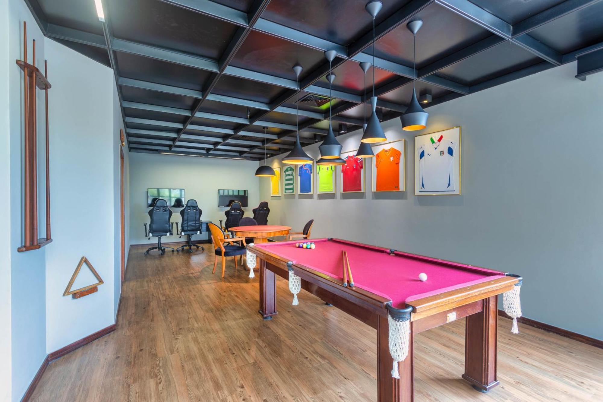 Ouro Minas Hotel Belo Horizonte, Dolce By Wyndham Exterior foto The pool table at the office of the University of the Philippines Diliman.
